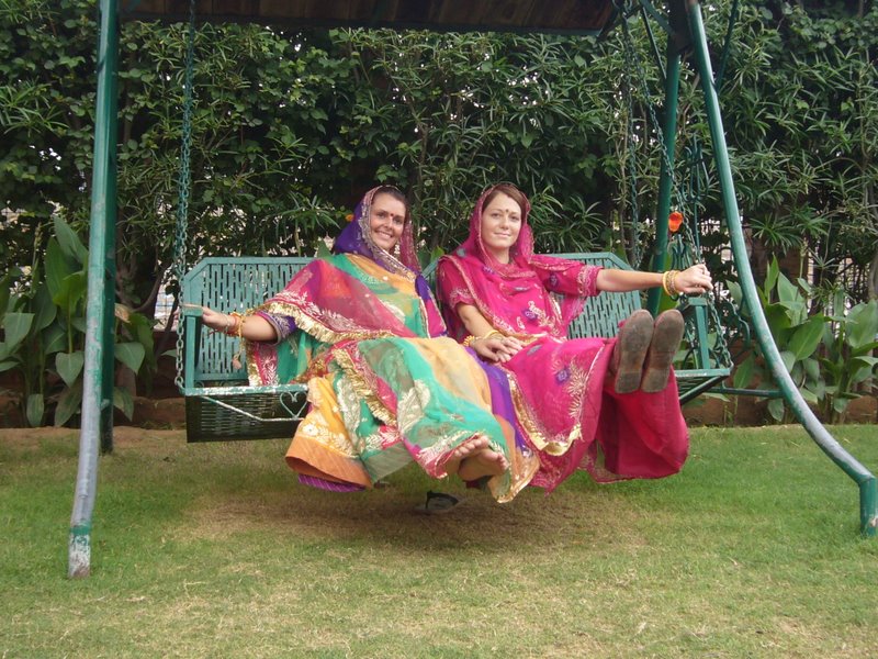 Travel - India - Rajasthan - Jodhpur - Newspaper Photoshoot - The Swing